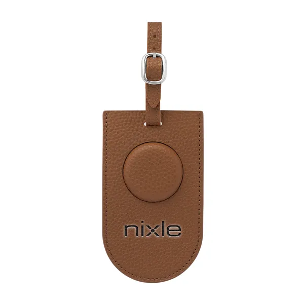 Leeman Pebble Grain AirTag Luggage Tag