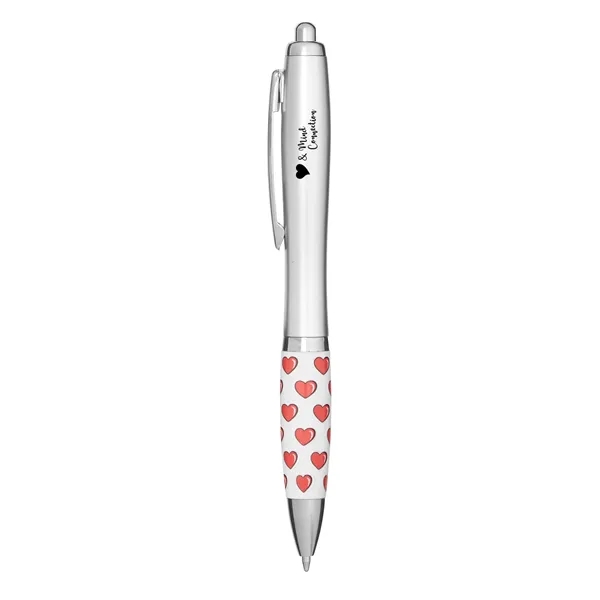 Valentine & Heart Health Recycled ABS Ballpoint Pen.
