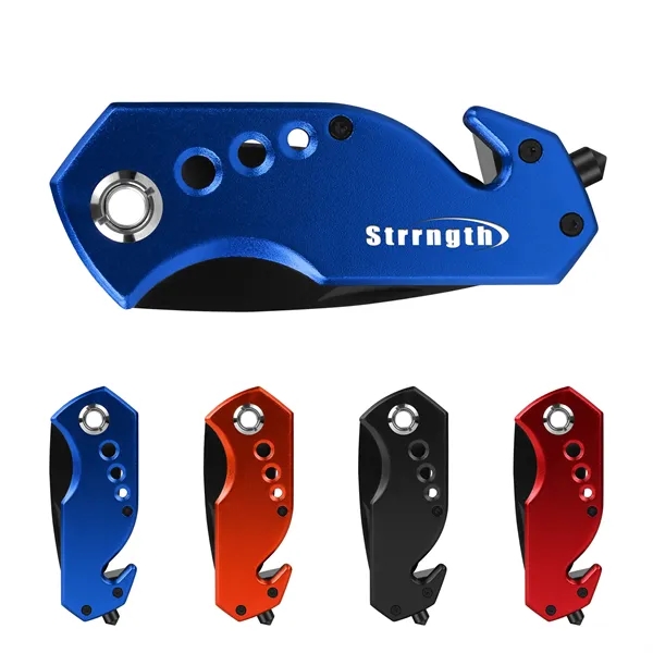 Compact Survival Tactical Folding Pocket Knife W/ Clip