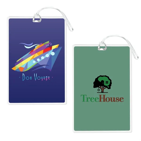 Imprinted Jumbo Luggage Tag