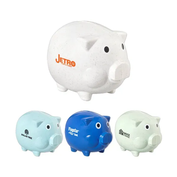 Classic Wheat Piggy Bank