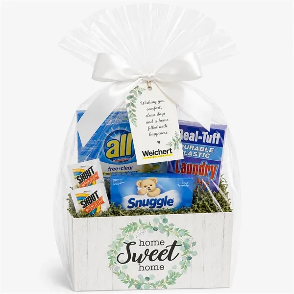 Home Sweet Home Laundry Starter Gift Basket