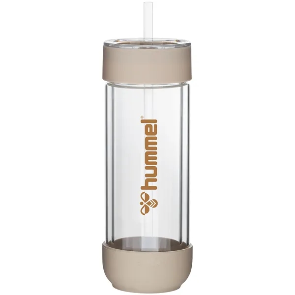 16 oz Ember Glass Cold Drink Travel Tumbler