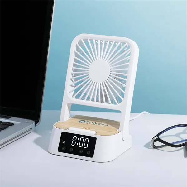 Cool & Connect 4-In-1 Desk Fan