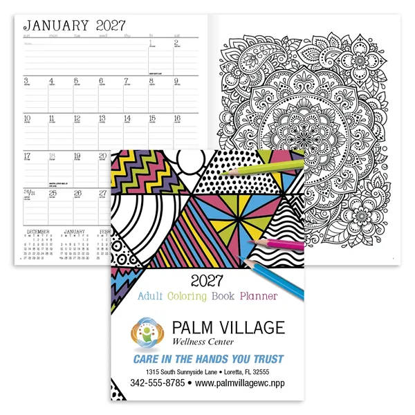 Good Value™ Adult Coloring Book Planner