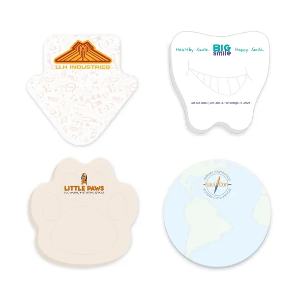 Souvenir® Sticky Note™ 3" x 3" Die Cut Pad, 50 sheet