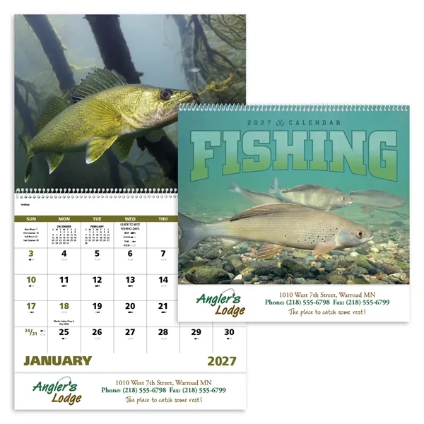 Good Value™ Fishing - Spiral Calendar