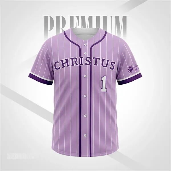 Dye Sublimated Baseball Jersey