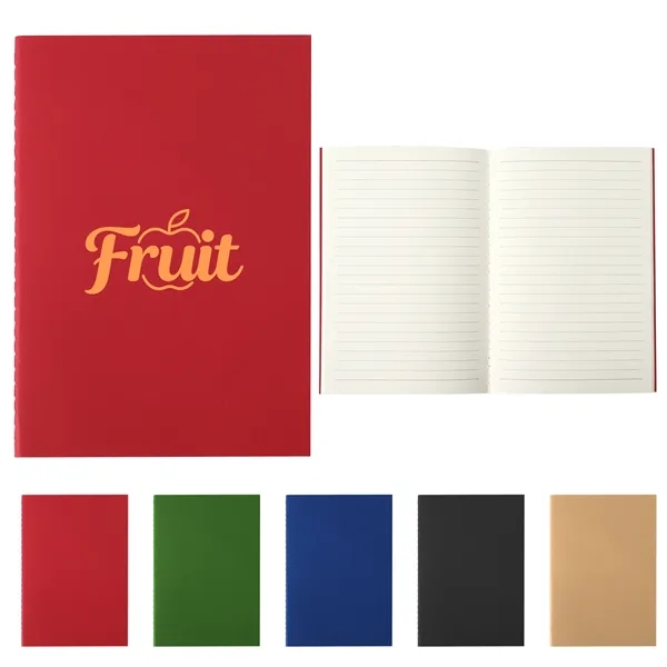 Light A5 Kraft Paper Cover Notebook Lined Journal