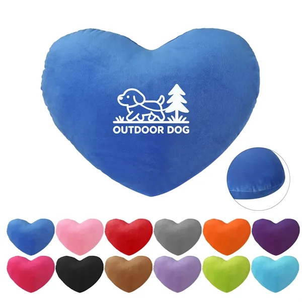 Heart Shaped Decorative Plush Throw Pillows