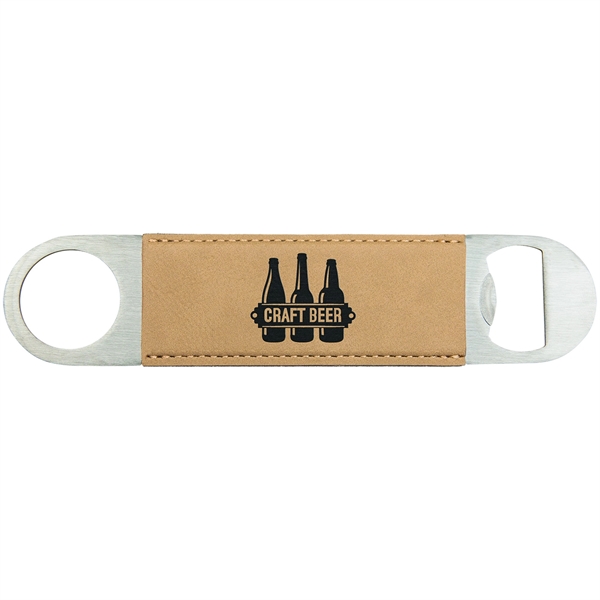1.5x7" Leatherette Bottle Opener