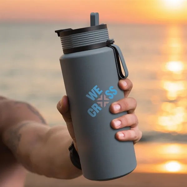 34 oz Asobu Boulder 2-in-1 Bottle & Tumbler