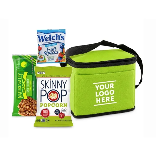 Lunch Cooler Gift Kit with Healthy Snacks