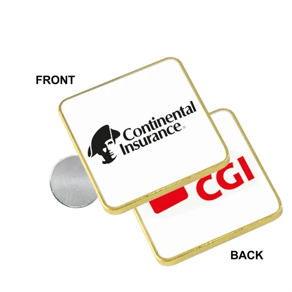 2 For 1 Square Lapel Pin