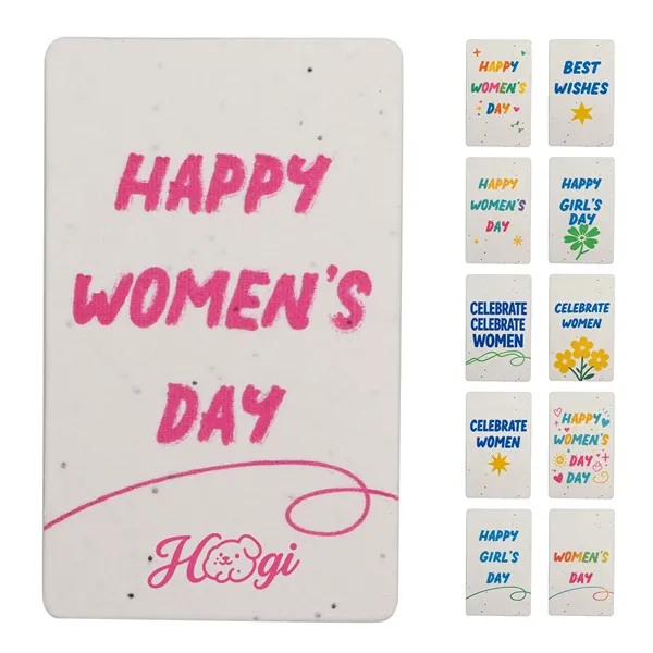 Customized Sunflower Seed Paper Tags