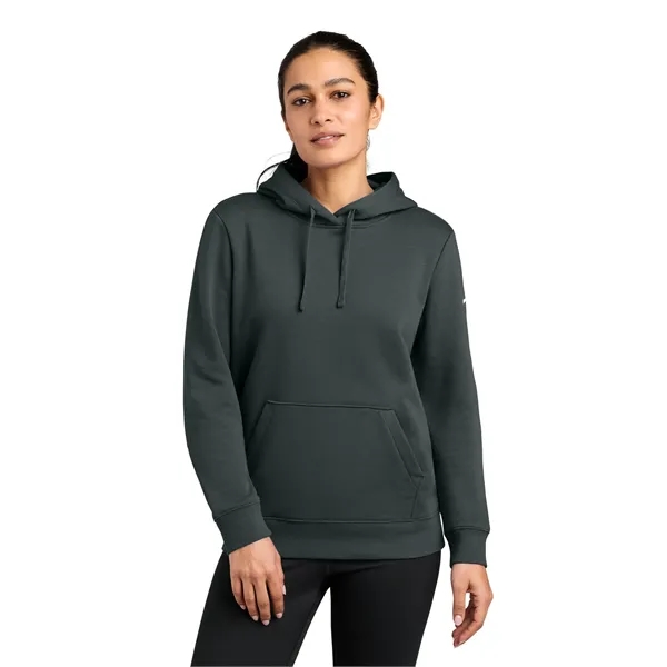 Nike Women's Club Fleece Sleeve Swoosh Pullover Hoodie