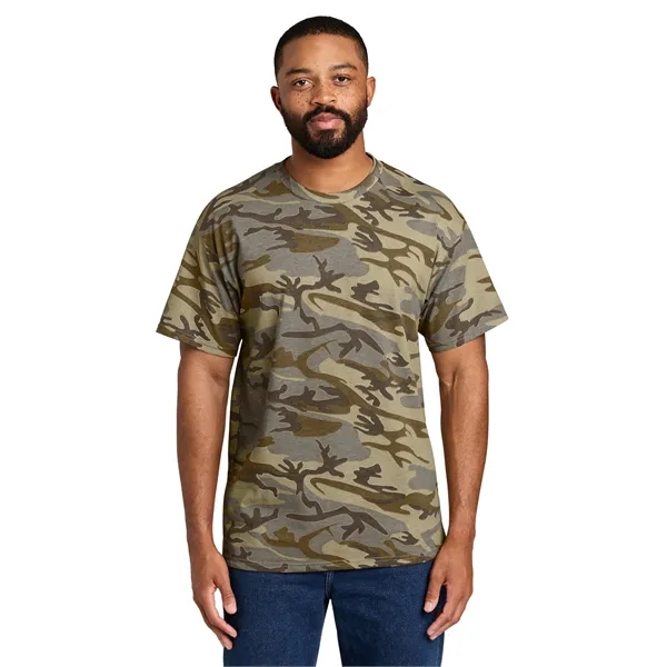 Port & Co Core Cotton Camo Tee.