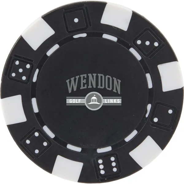 Recycled Poker Chip Ball Marker