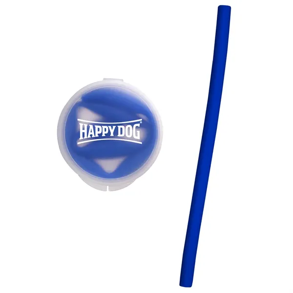Silicone Straw w/ Case