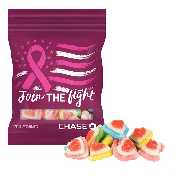 2 oz. Full Color Digibag™ Triple Layer Hearts