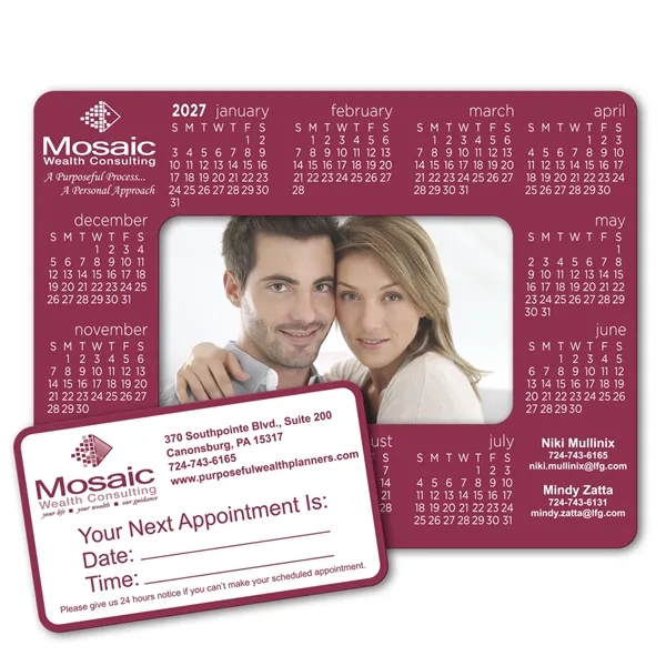 Calendar Picture Frame Magnet