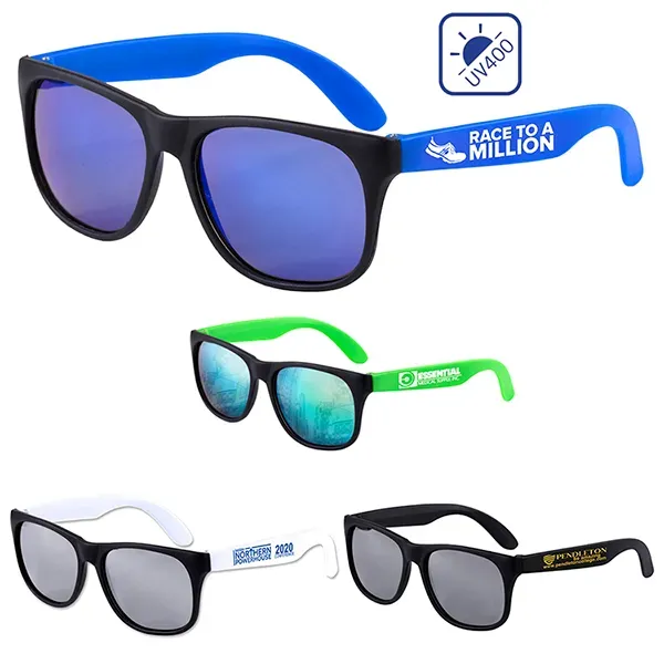 Newport Colored Mirror Tint Sunglasses