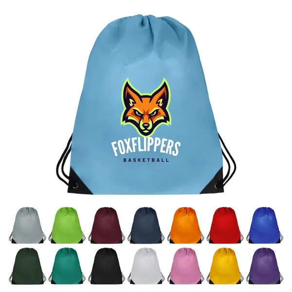 Drawstring Bag with Reinforced Corners
