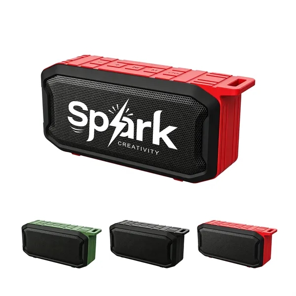 IPX7 Portable Waterproof Bluetooth Speaker W/ Lanyard