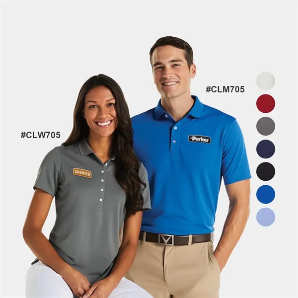 Callaway® Vent Moisture Wicking Women's Ottoman Polo Shirt