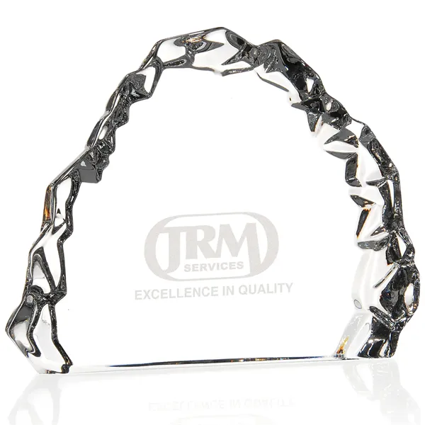 MARIO CIONI Carved Crystal Award