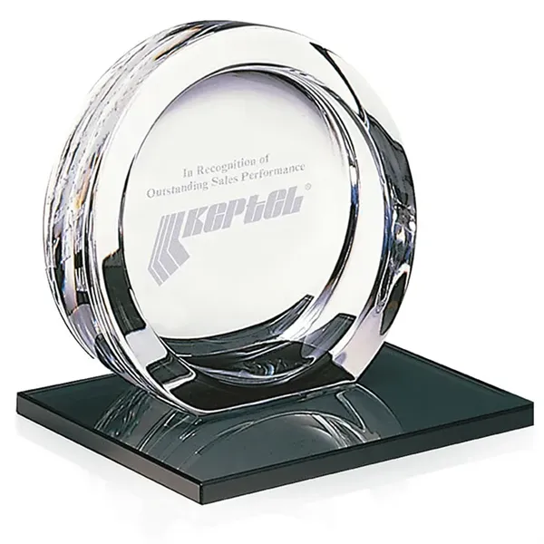 MARIO CIONI High Tech Award on Black Glass Base - Large