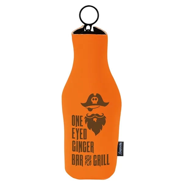 Koozie® Neoprene Zip-Up Bottle Cooler