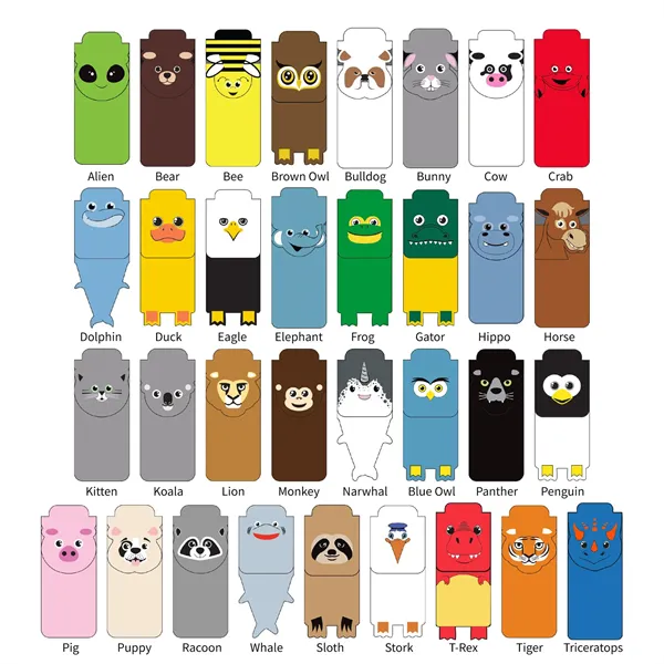 Paws N Claws® Magneticmark Bookmark