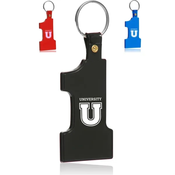 Number 1 Soft Keychains