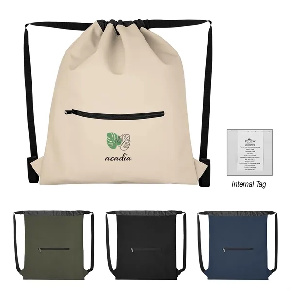 Hudson rPET Drawstring Bag