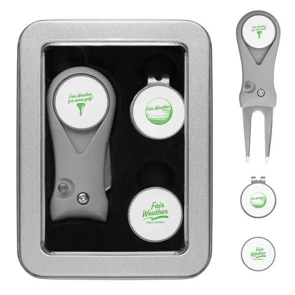 Brush and Play Golf Gift Set
