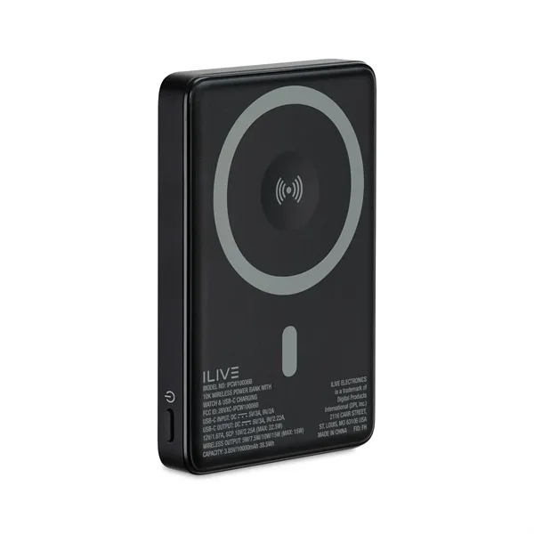 iLive 10K Wireless Charging Power Bank