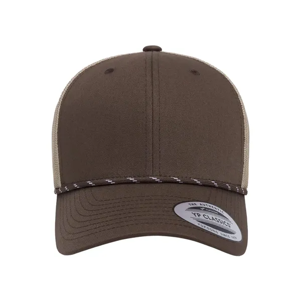 YP Classics Retro Trucker Rope Cap