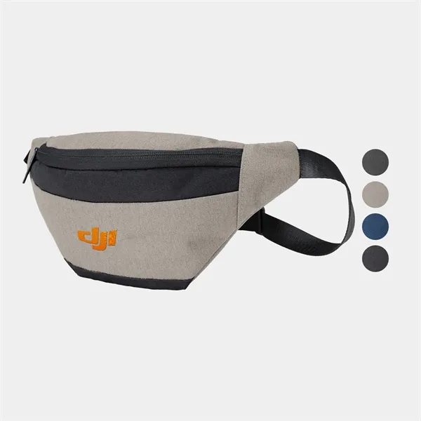 RejuVe® Milano Recycled Heather Modern Waist Fanny Pack