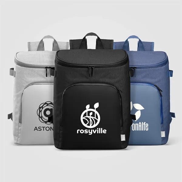 City Pack rPET PEVA Lined Cooler Backpack - 21L