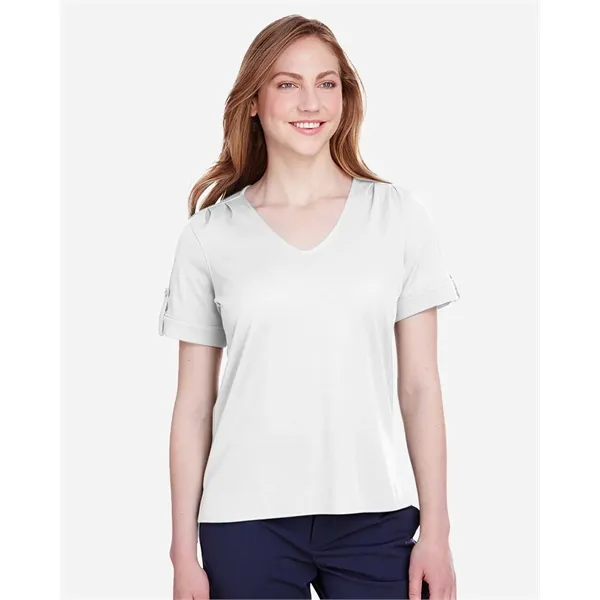 Devon & Jones Women's CrownLux Performance® Plaited Rolle...