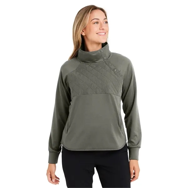 Swannies Women's Ellis Snap Neck Pullover