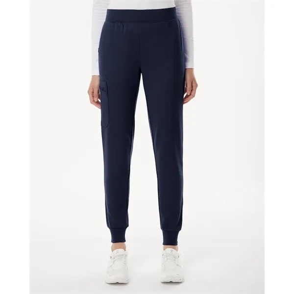 Jaanuu Women's Petite Sizes Rubi UltraSOFT™ Scrub Joggers