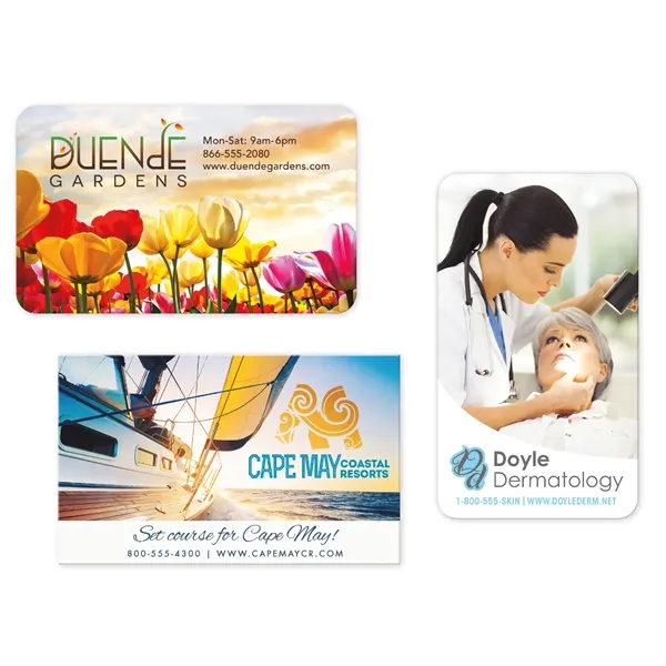 Good Value™ 30 Mil Jumbo 4-Color Process Business Card Ma...
