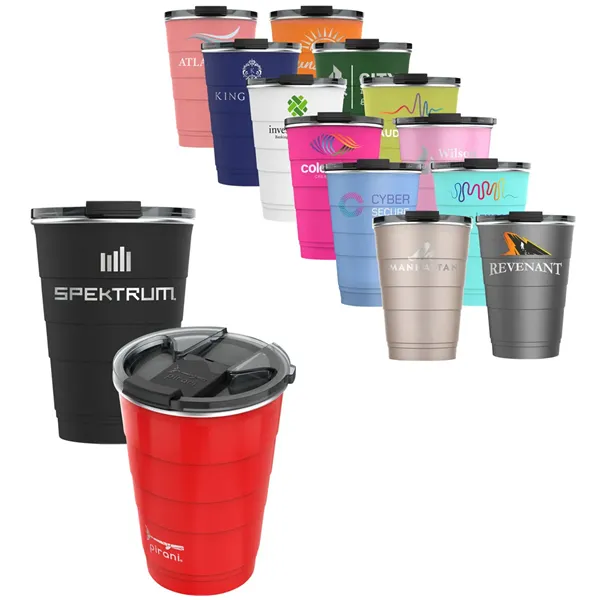 Pirani® 16oz Insulated Stackable Tumbler 2.0