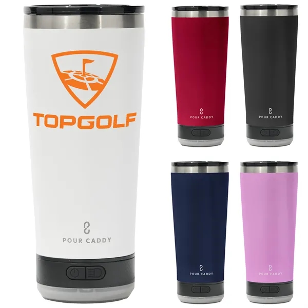 18 oz Tumbler with Bluetooth Speaker