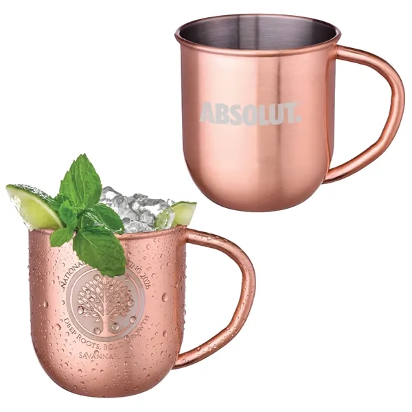 Mosconi Copper Plated Moscow Mule Mug