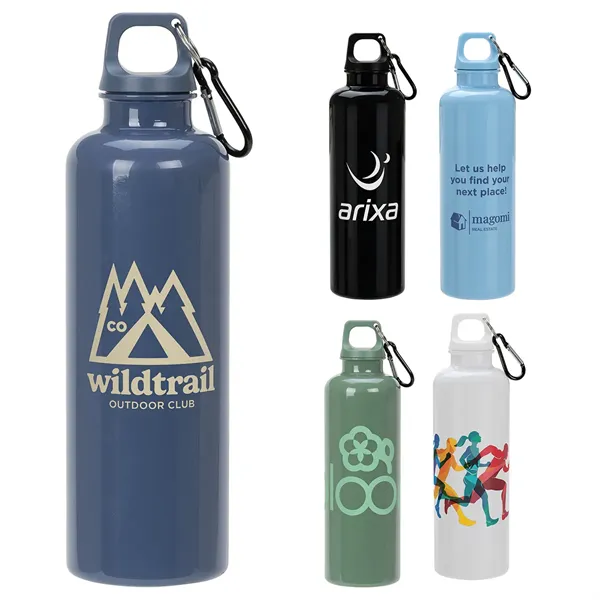 Aloha 25 oz RPET Reusable Bottle w/ Carabiner