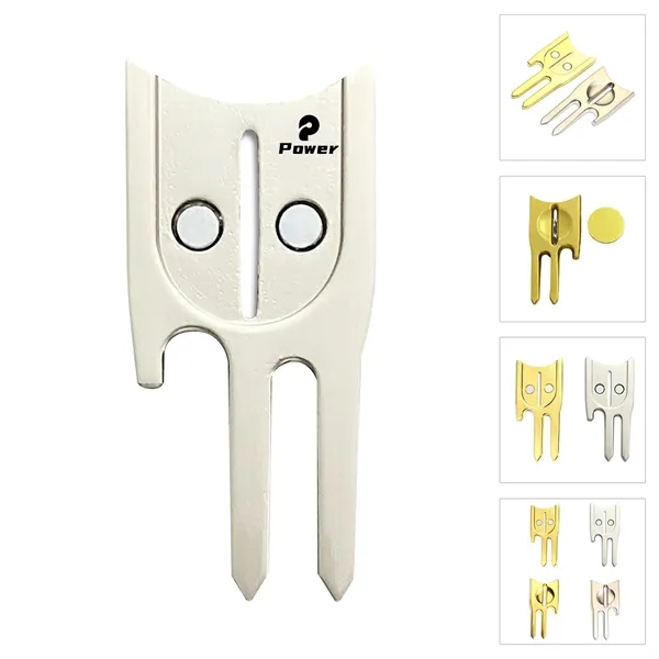 Golf Ball Marker Divot Repair Fixer Bottle Opener