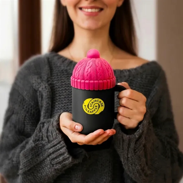 13 oz Insulated Mug -  Asobu Custom Happy Hats